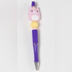 Squishmallows Custom Made Silicone Beaded Pen